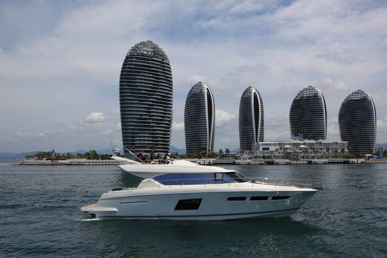 Prestige 620S Sea Trial in Sanya, China 1