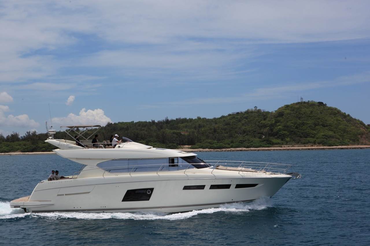 Prestige 620S Sea Trial in Sanya, China 3